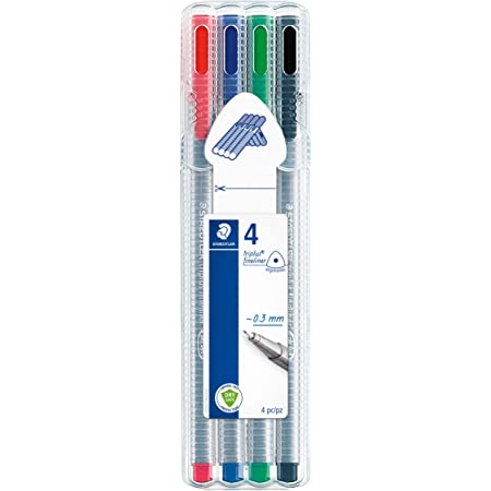 STAEDTLER TRIPLUS FINELINER SET OF 4-334 SB4