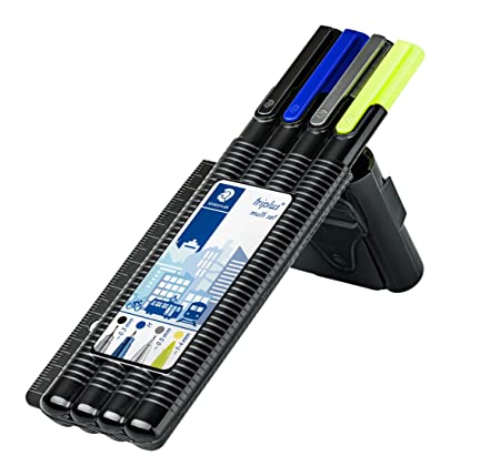 STAEDTLER TRIPULS MOBILE OFFICE BLACK BOX SET OF 4-34SB 4 R