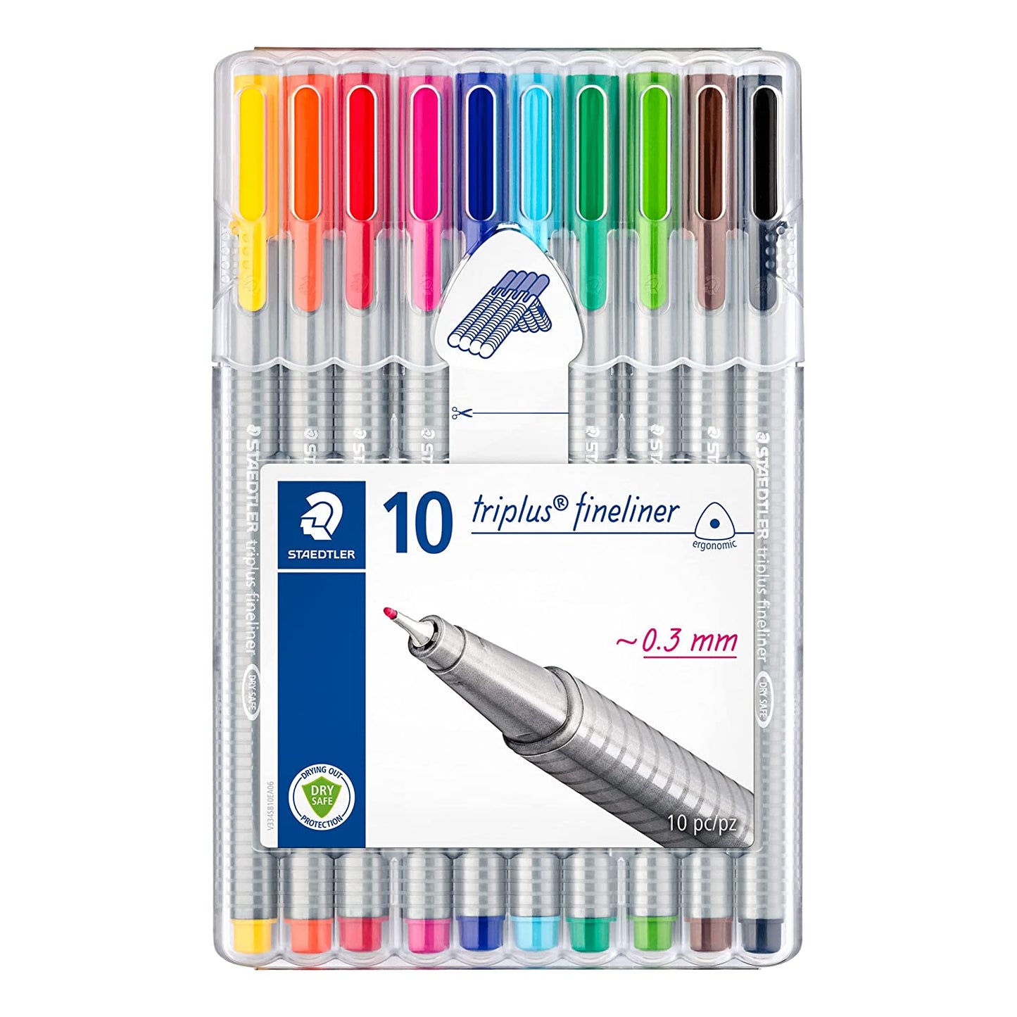STAEDTLER TRIPLUS FINELINER SET OF 10-334 SB10