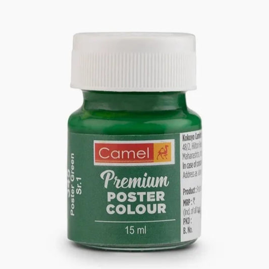 Camel Poster colour Poster Green  (345) 15ml