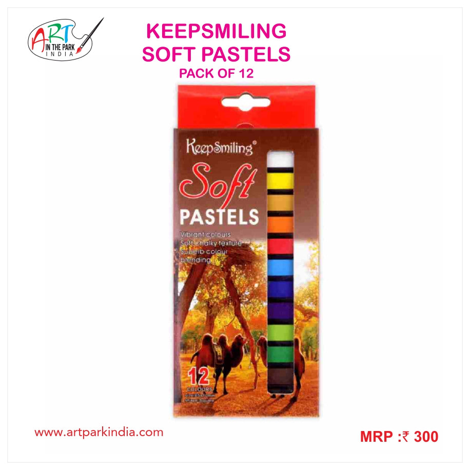 KEEPSMILING SOFT PASTELS PACK OF 12