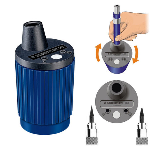 STAEDTLER LEAD POINTER TUB SHARPENER FOR 2MM LEADS-502