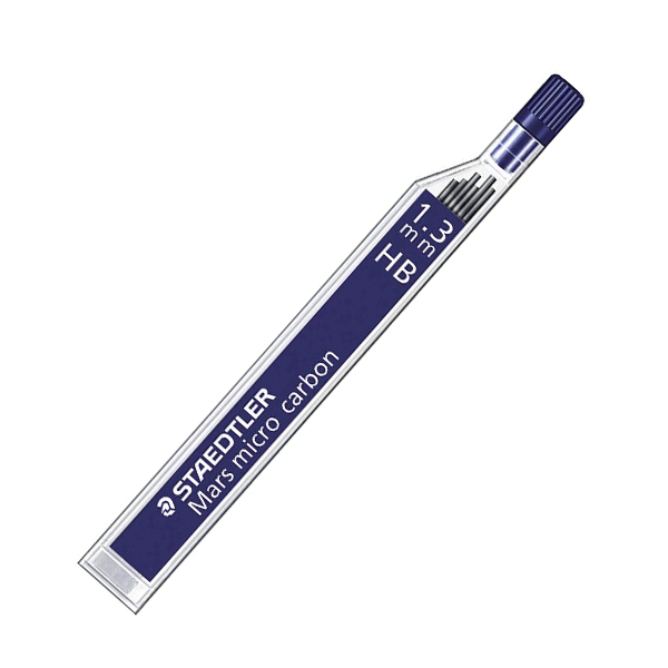 STAEDTLER PENCIL LEAD 250 1.3MM HB
