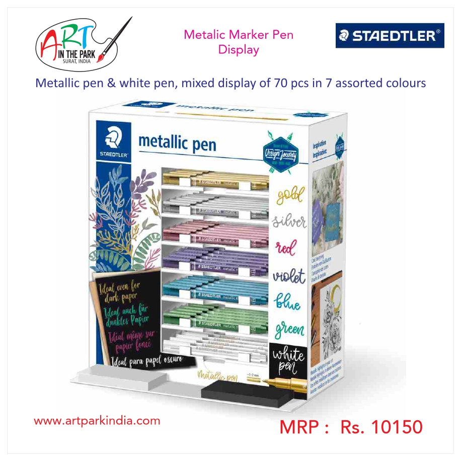 STAEDTLER METALIC MARKER PEN DISPLAY-8323 SCA70