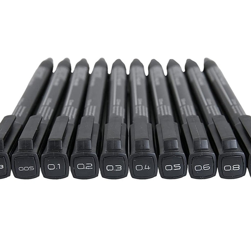 BRUSTRO PROFESSIONAL FINELINER BLACK PEN 1.0MM