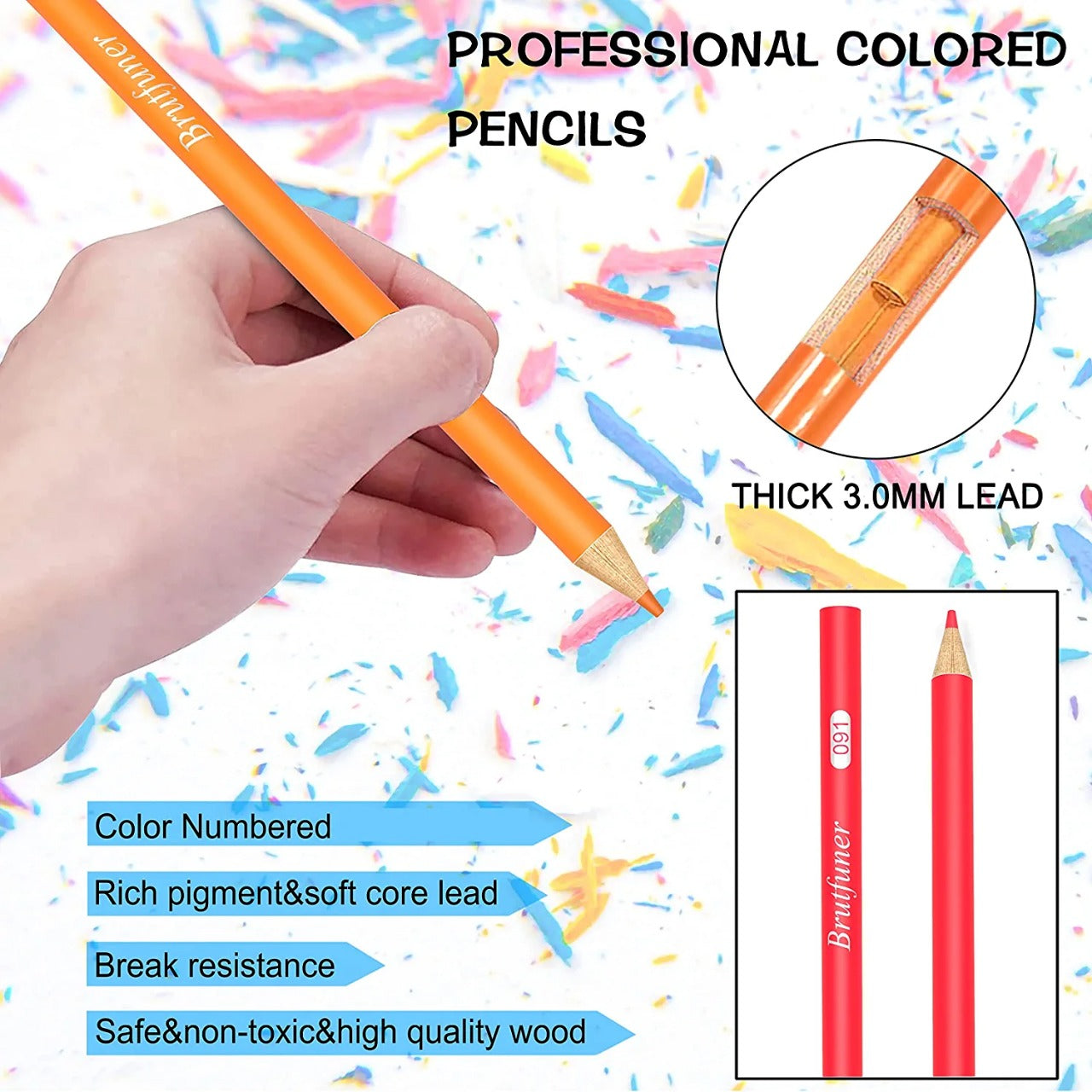 ARTPARK PREMIUM OILY COLORED PENCIL 180pcs
