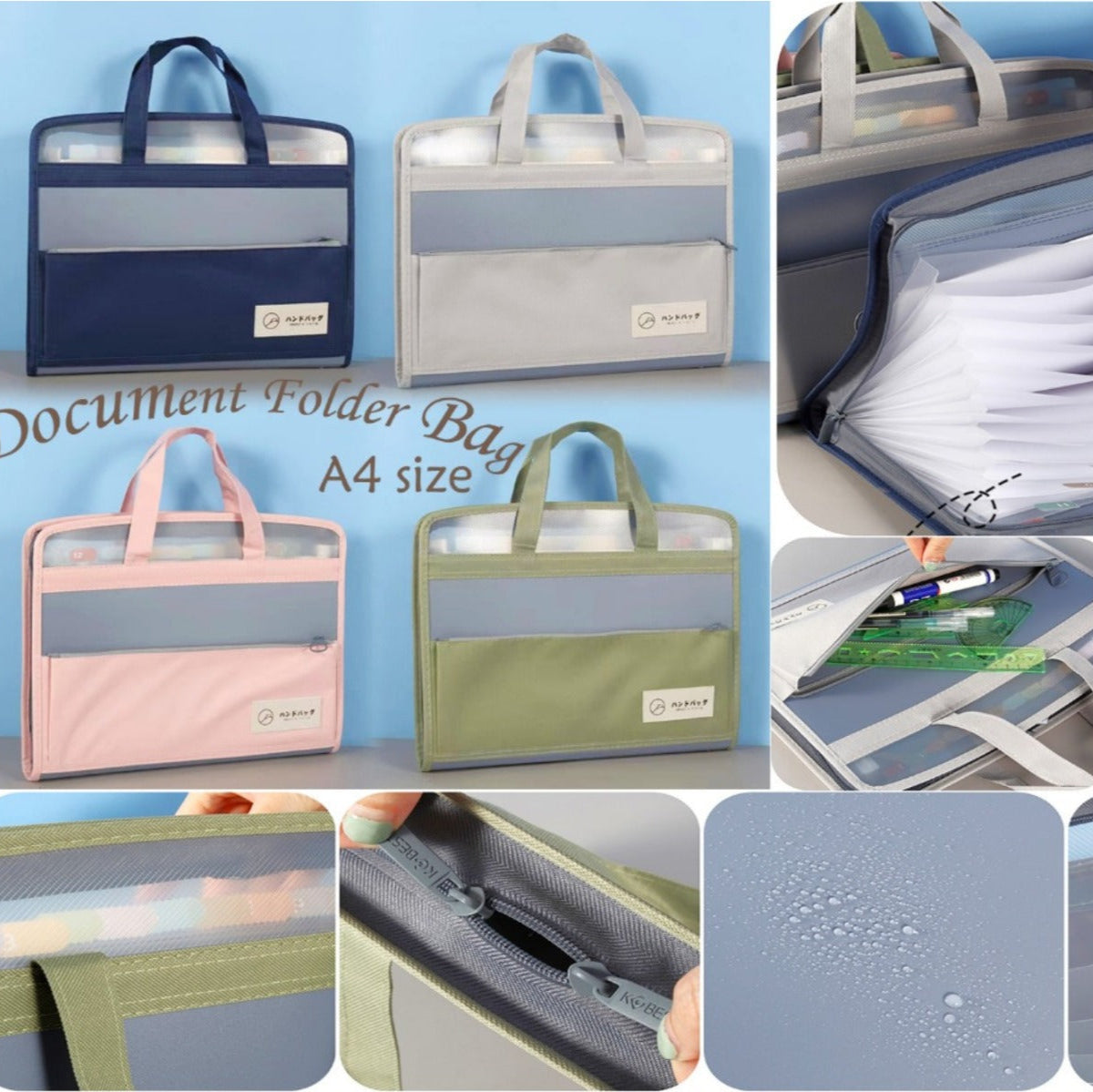 AP DOCUMENT FOLDER BAG BR A4 F6213