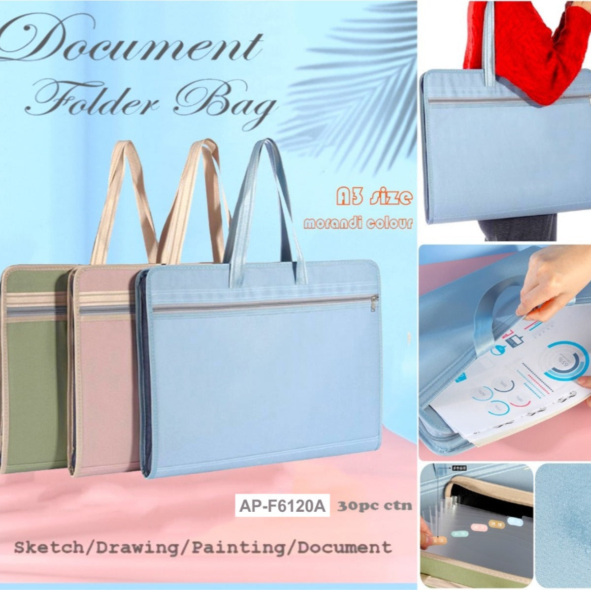 ARTPARK DOCUMENT FOLDER BAG BR A3 F6120A