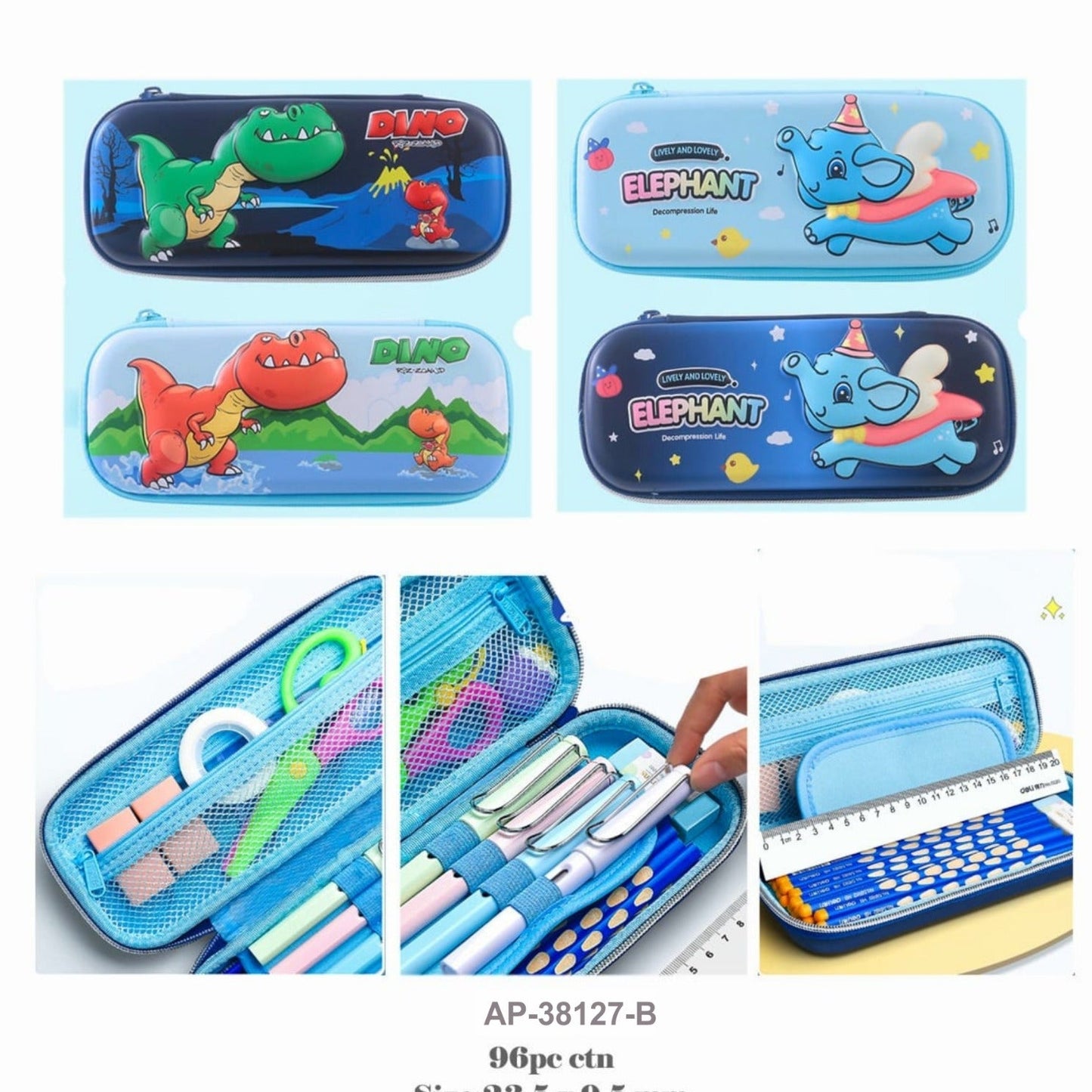 ARTPARK PENCIL CASE(PLASTIC) BR 38127-B/E