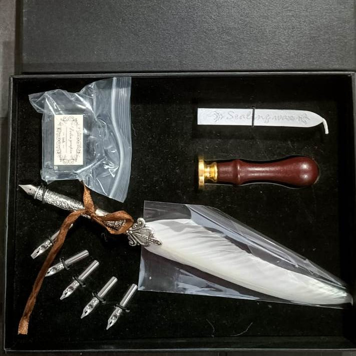 Eldorado FEATHER+CALLI+SEAL+WAX SET