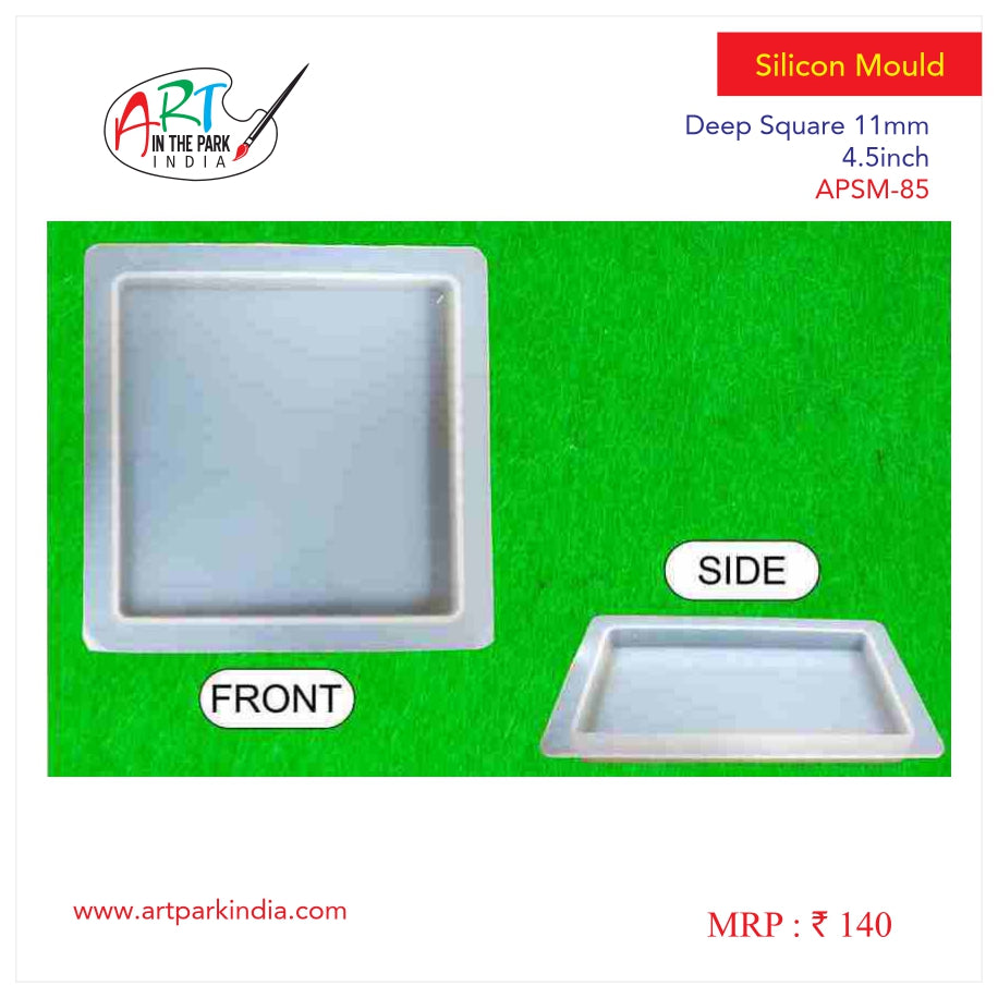 Artpark Silicon Mould Deep square 11mm 4.5"