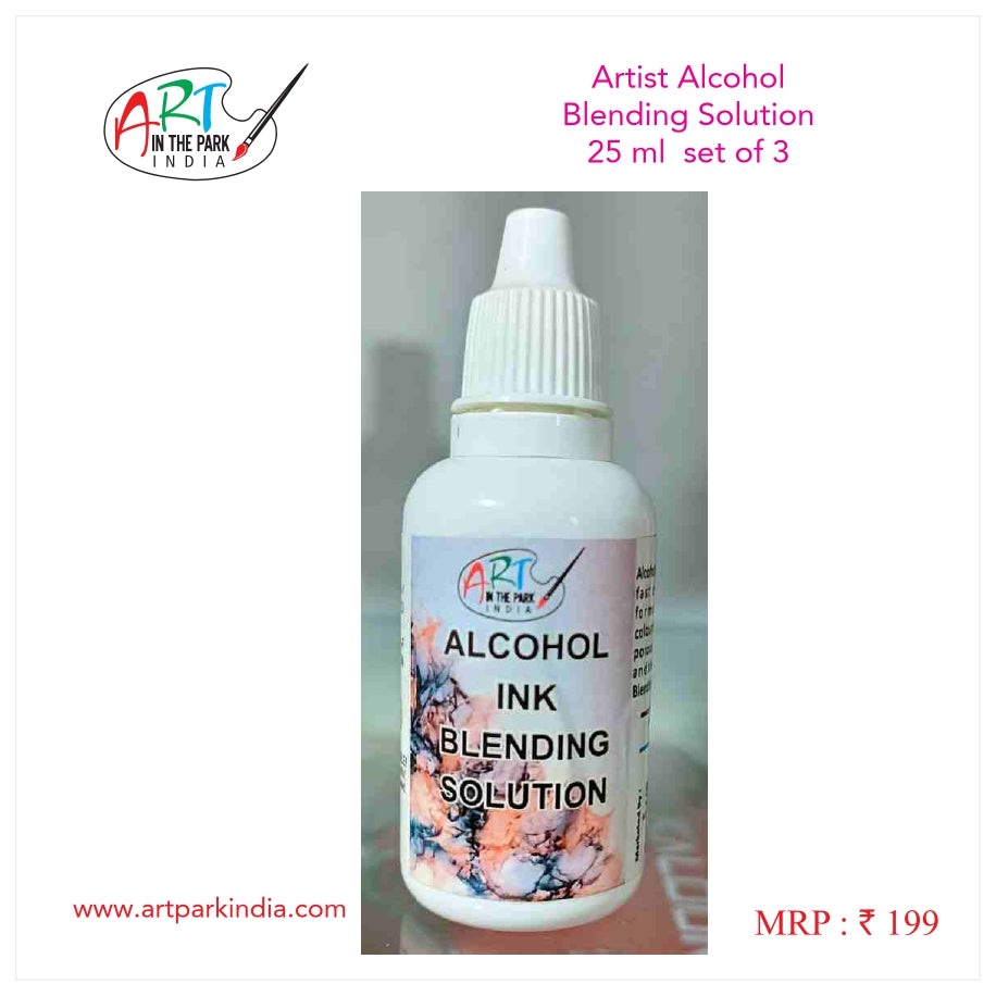 ARTPARK ARTIST ALCOHOL BLENDING SOLUTION 25ml SET OF 3