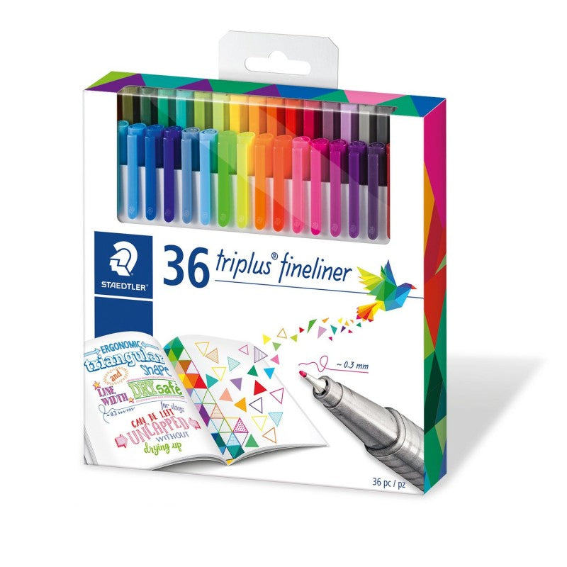 STAEDTLER TRIPLUS FINELINER SET OF 36-334 C36
