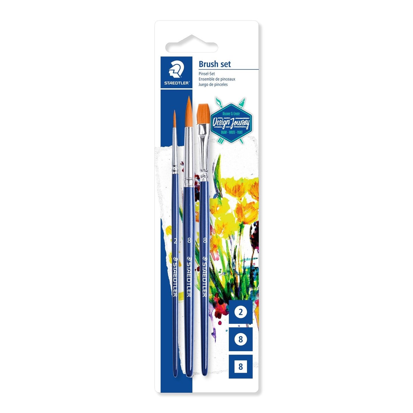 STAEDTLER BRUSH SET OF 3-989 SBK3