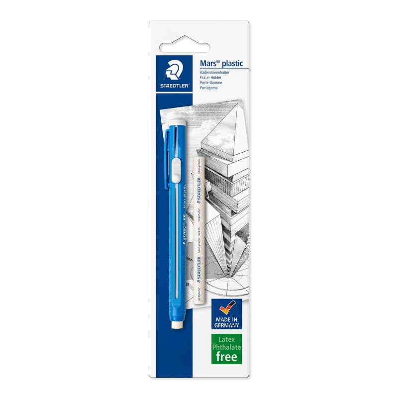 STAEDTLER ERASER HOLDER WITH EXTRA REFILL-528 50 BKDA