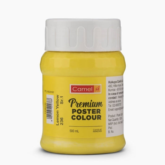 Camel Poster colour Lemon yellow (236) 15ml
