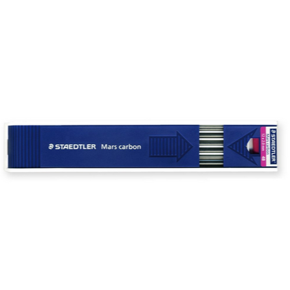 STAEDTLER PENCIL LEAD BLACK 200 2MM 4B