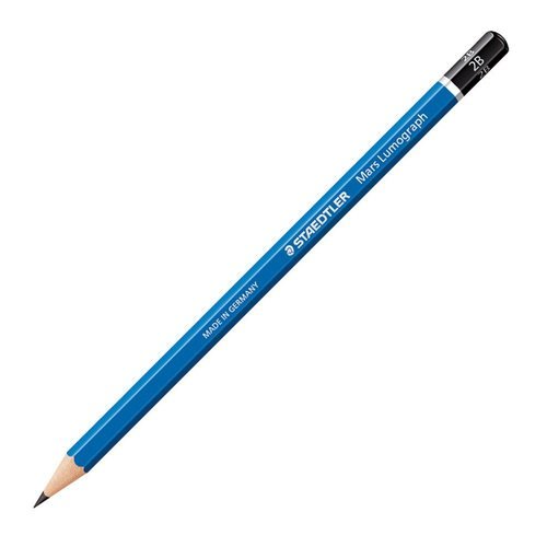 STAEDTLER  MARS LUMOGHRAPH DRAWING PENCIL 100-2B