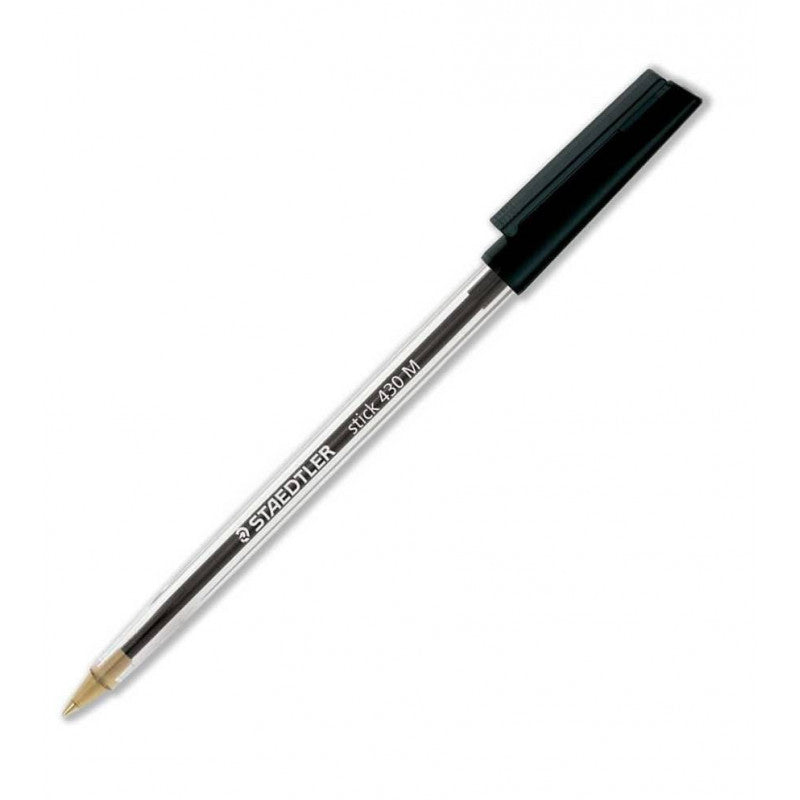 STAEDTLER STICK BALL PEN BLACK-430M 09