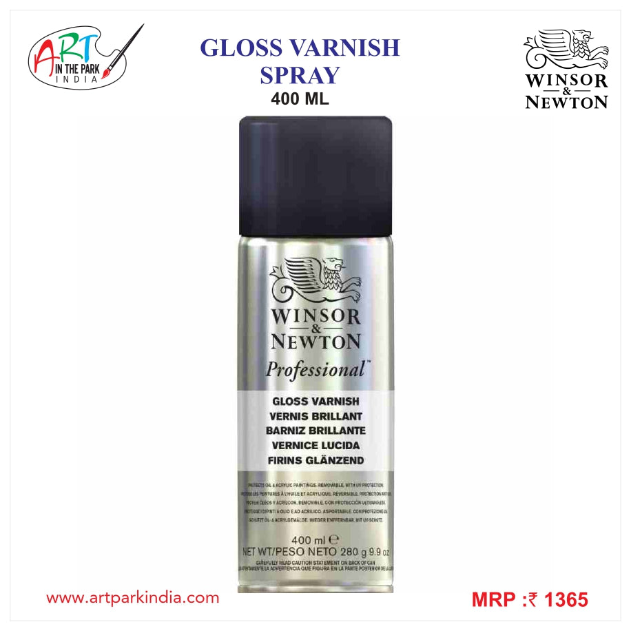 WINSOR NEWTON GLOSS VARNISH SPRAY 400ml