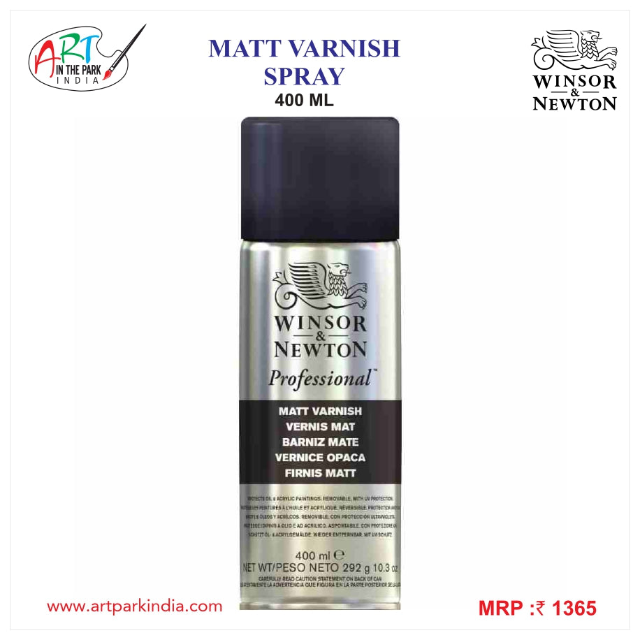 WINSOR NEWTON MATT VARNISH SPRAY 400ml