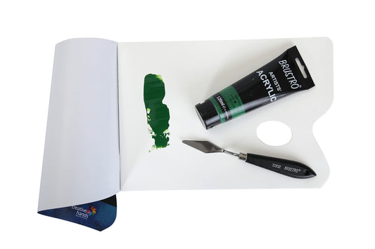 BRUSTRO ACRYLIC TUBE 120ml SAP GREEN