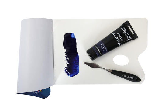 BRUSTRO ACRYLIC TUBE 120ml PRUSSIAN BLUE
