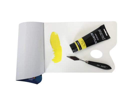 BRUSTRO ACRYLIC TUBE 120ml LEMON YELLOW