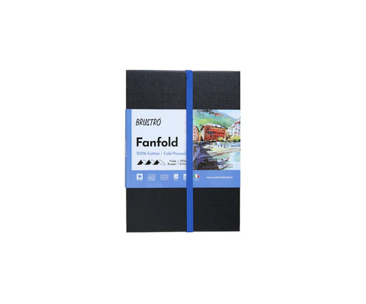 BRUSTRO FANFOLD WC 300GSM CP 10.5X15CM