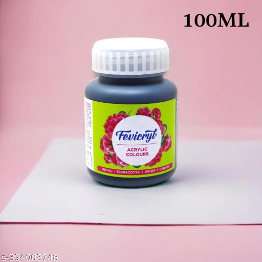 PIDILITE ACRYLIC COLOURS BLACK-02 100ML