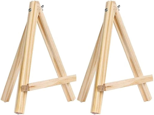 ART PARK WOOD EASEL WITH SCREW  8"