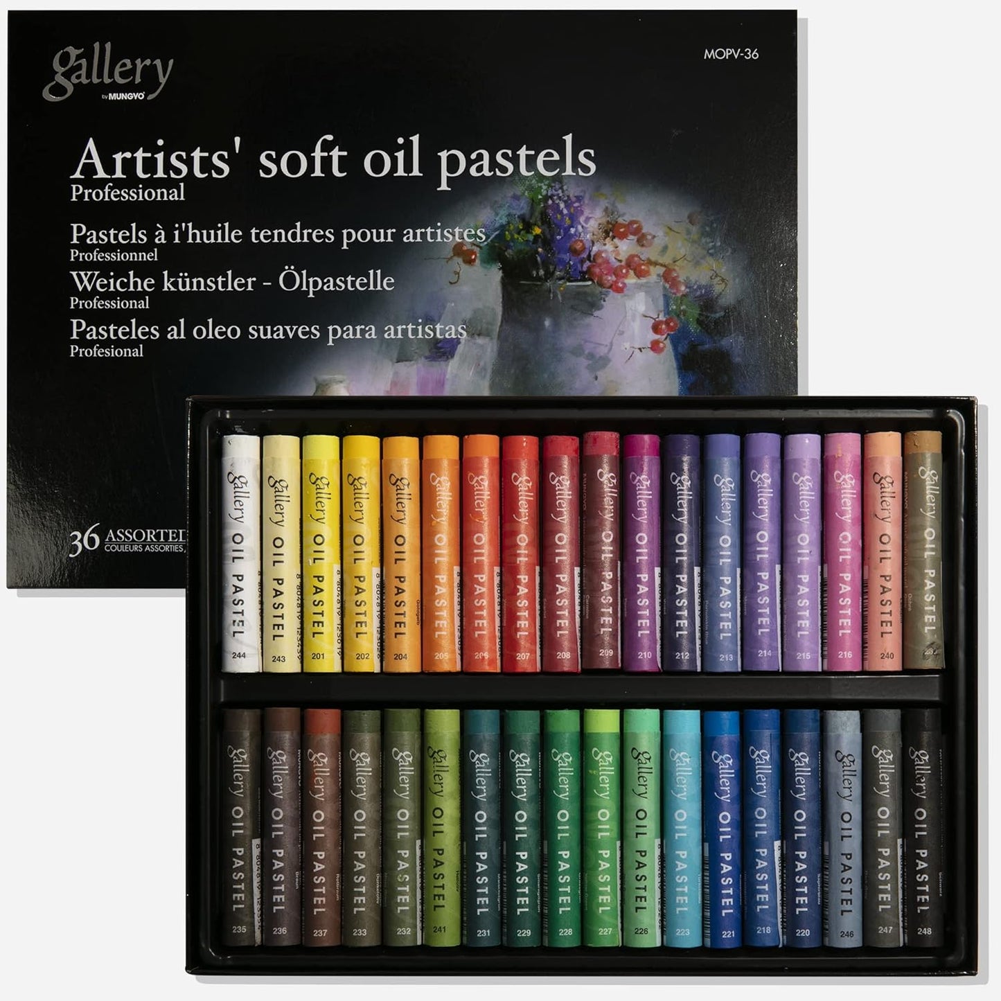 MUNGYO ARTISTS SOFT OIL PASTELS 36