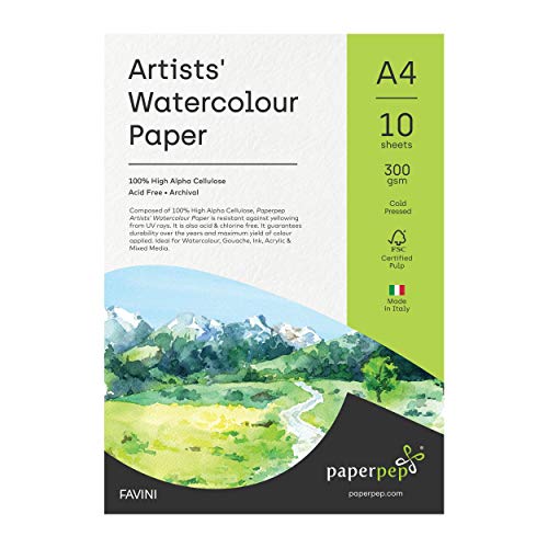 paperpep watercolour paper-300gsm A4 PPWC3A4