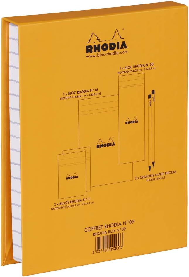 Rhodia Treasure Box, Orange 9200C