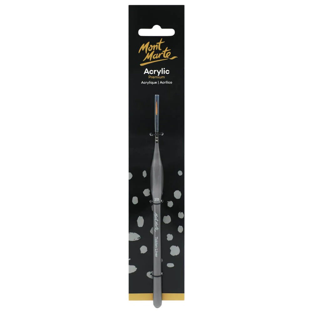 Mont Marte Artist Brush Taklon Liner 2/0