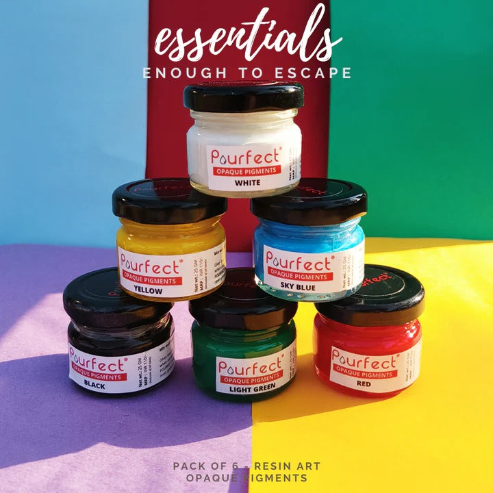 Pourfect Pigment kit Essentials Set of 6
