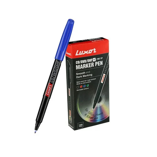 LUXAR  CD-DVD OHP MARKER BLUE
