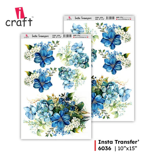 icraft Water Transfer Stickers-6036