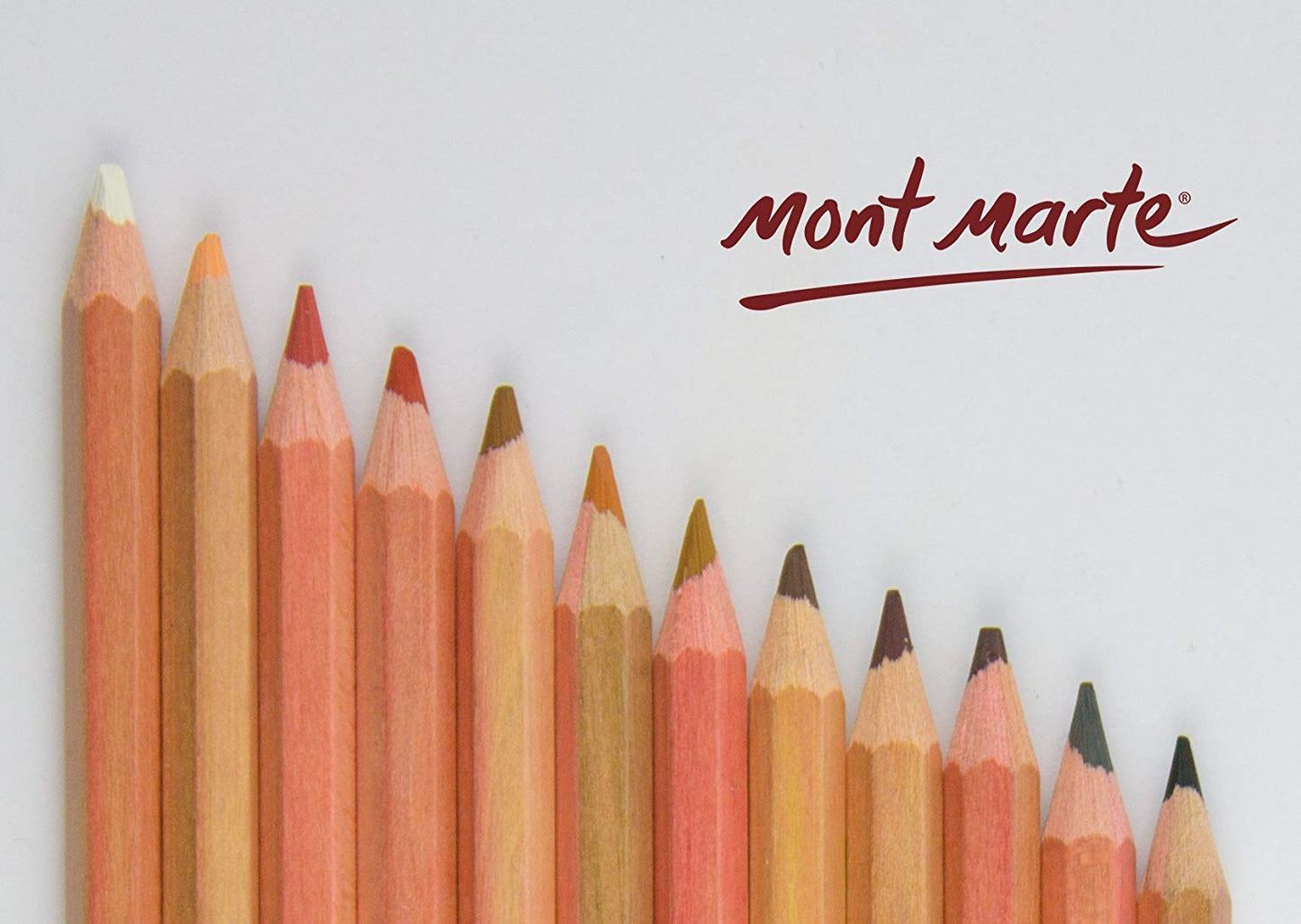 MONT MARTE Artist 12 Skin Colour Pencils