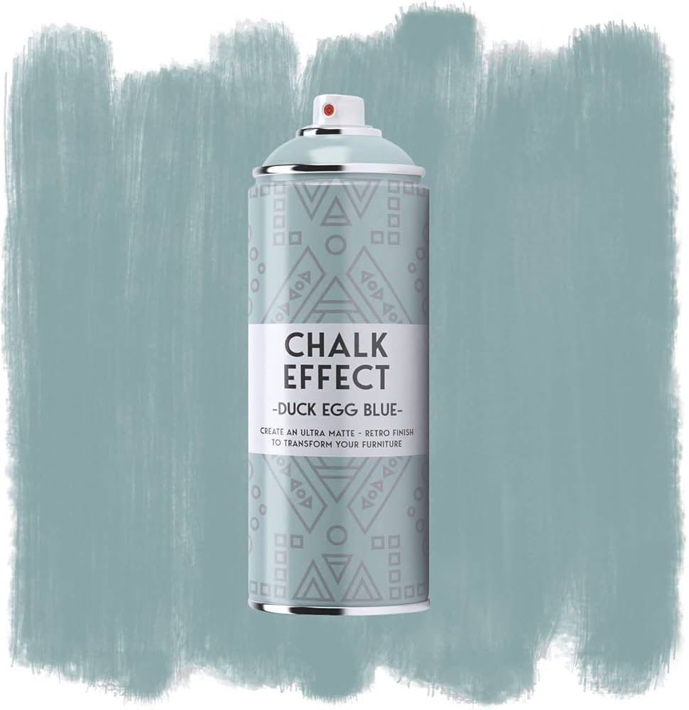 COSMOS CHALK EFFECT DUCK EGG BLUE SPRAY