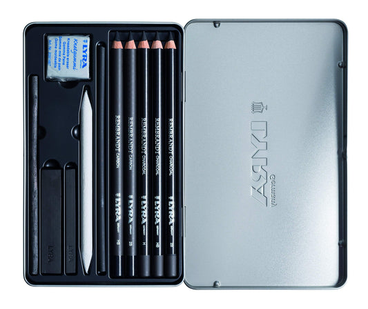 Lyra Charcoal set box