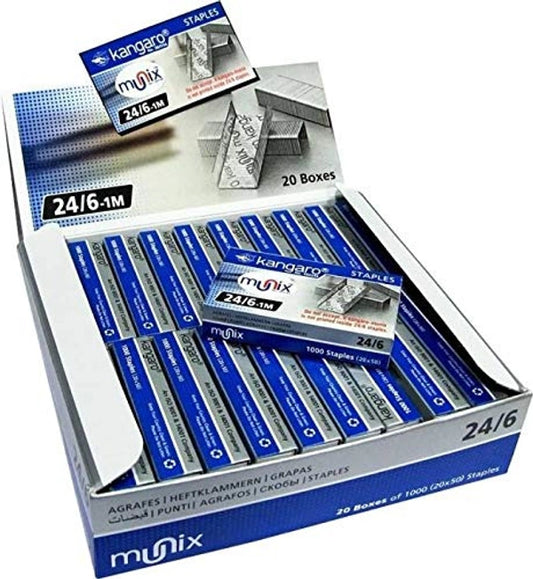 KANGARO STAPLER PIN 24/6-1M