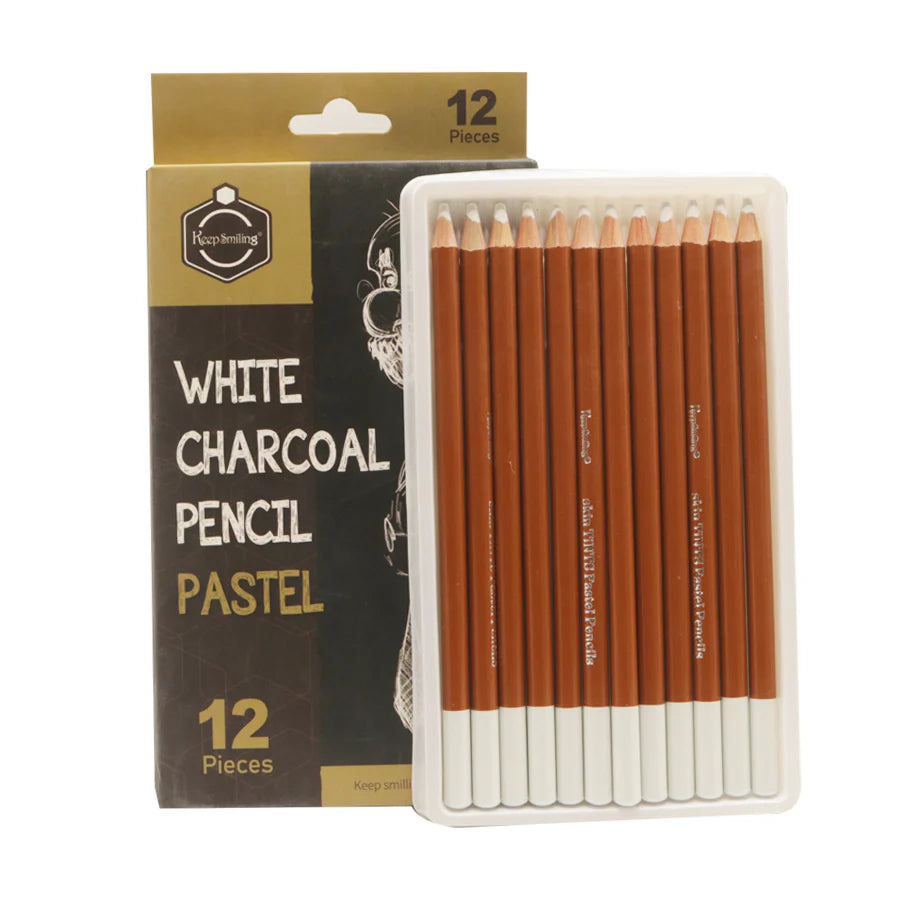 ARTPARK KS WHITE CHARCOAL PENCIL PACK OF 12