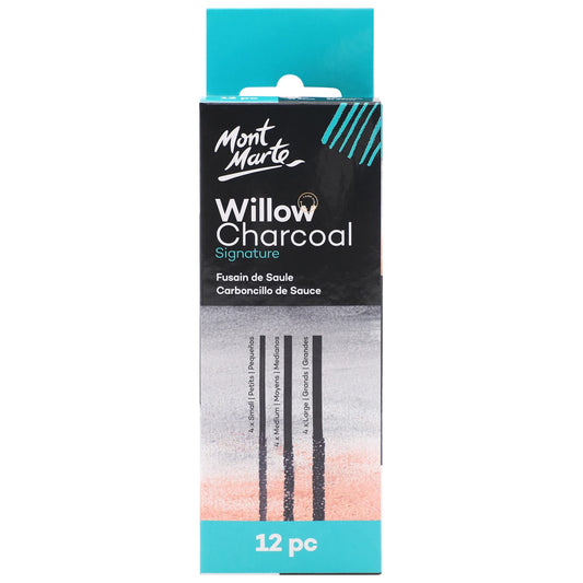 Mont Marte Willow Charcoal Setr of 12