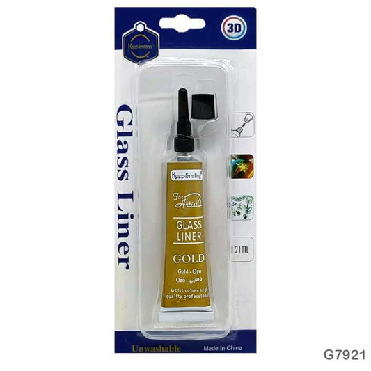 Artpark Keepsmiling 3d Glass Liner - Gold