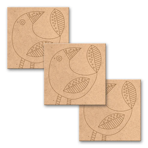 iCraft Doodling Tiles-4"x 4"-WE 778