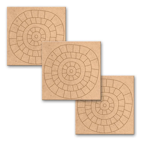 iCraft Doodling Tiles-4"x 4"-WE 781