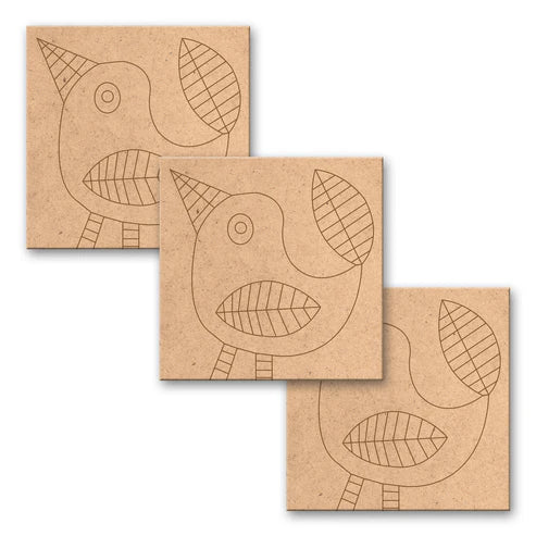 iCraft Doodling Tiles-4"x 4"-WE 782