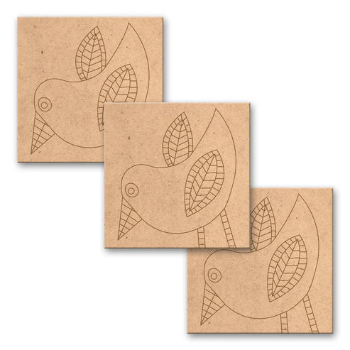 iCraft Doodling Tiles-4"x 4"-WE 784