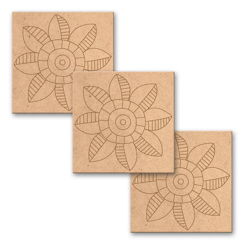 iCraft Doodling Tiles-4"x 4"-WE 785